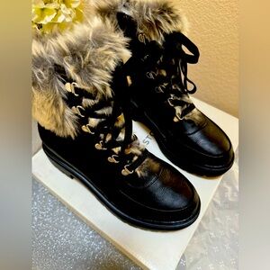 Sun + Stone Cold Weather Lug Sole Boots Size 7.5